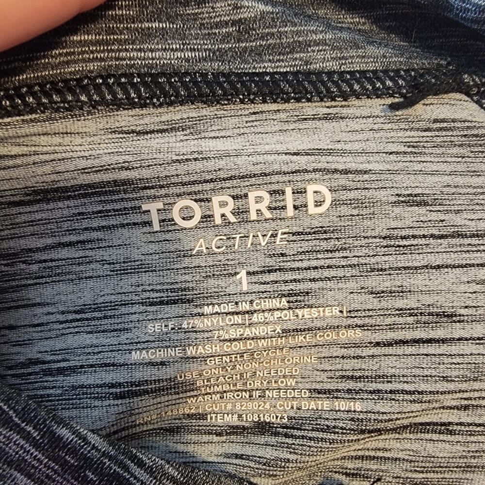 Torrid Super Soft Performance Jersey Quarter Zip … - image 5